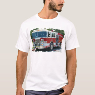 T-shirt Camion de pompiers de Pierce