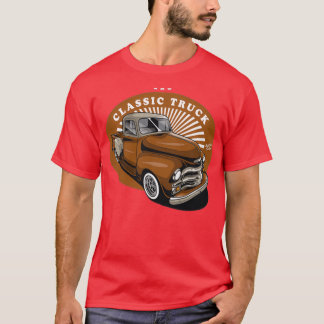 T-shirt Camion de ramassage vintage