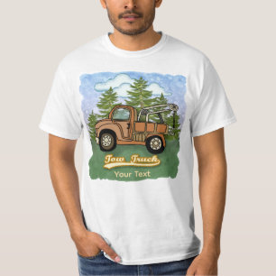 T-shirt Camion de remorquage classique ancien