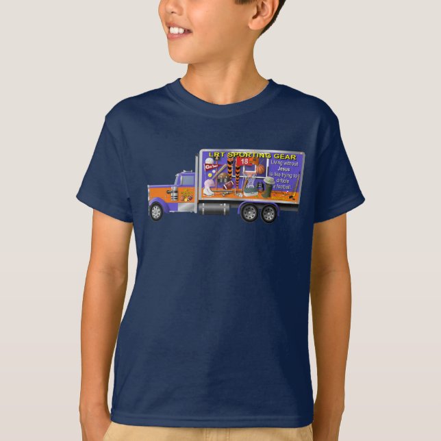 T-shirt Camion de sport (Devant)