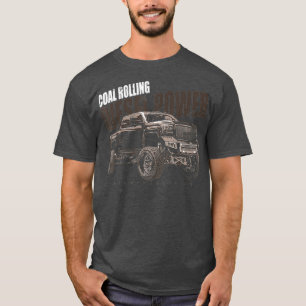 T-shirt Camion diesel à charbon diesel