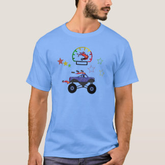 T-shirt Camion du Monstre des feux de foudre
