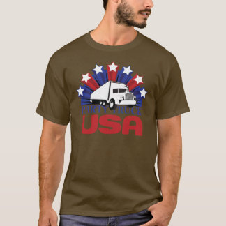 T-shirt Camion Etats-Unis de partie