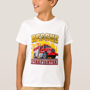 T-shirt Camion-feu