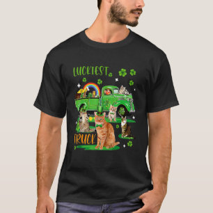 T-shirt Camion le plus chanceux Saint-Patrick le jour de L