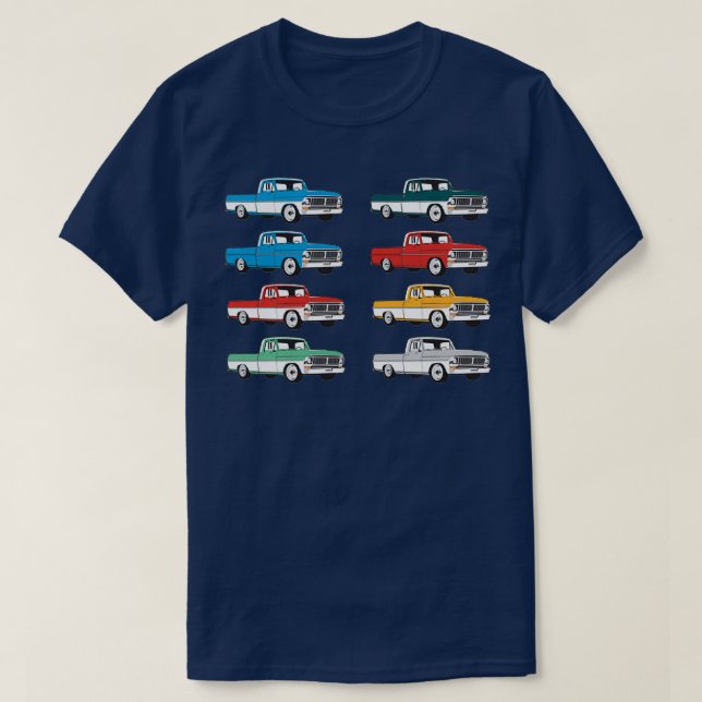 T-shirt Camion les années 70 Bumpside (Design devant)