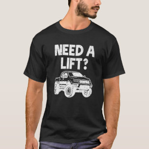 T-shirt Camion Lifted Truck Ride Lifted Truck Puns Trucker