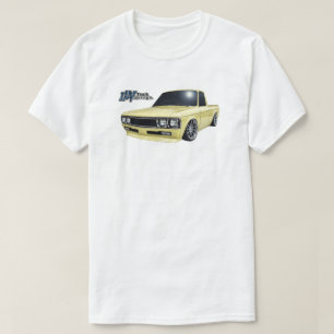 T-shirt Camion Luv Slammé Classique en Jaune
