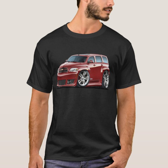 T-shirt Camion marron de Chevy HHR solides solubles (Devant)