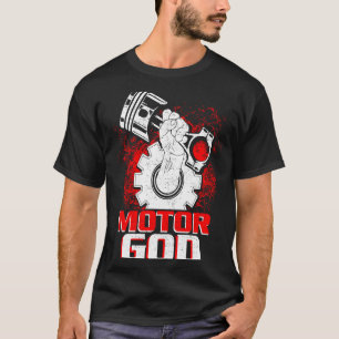 T-shirt Camion mécanicien voiture tournevis tuner burnout