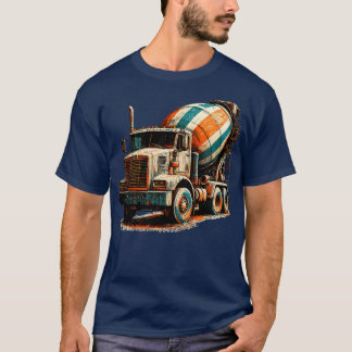 T-shirt Camion Mixer en béton 2