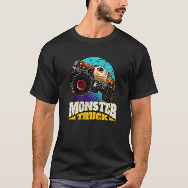 T-shirt Camion Monster (Devant)