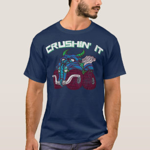 T-shirt Camion Monster Crushin' Goblin Vintage Retro 251