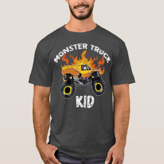 T-shirt Camion Monster Earthshaker Cadeau pour enfants