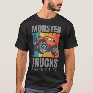 T-shirt Camion monster pick-up VUS véhicule tout terrain