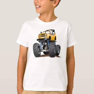 T-shirt Camion monstre de dessin animé
