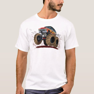 T-shirt Camion monstre de dessin animé