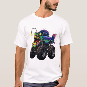 T-shirt Camion Monstre Poisson-Lumière