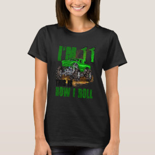 T-shirt Camion Monstre pour Garçons & Filles 11 Ans pour A
