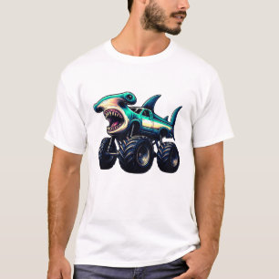 T-shirt Camion Monstre Requin Marteau