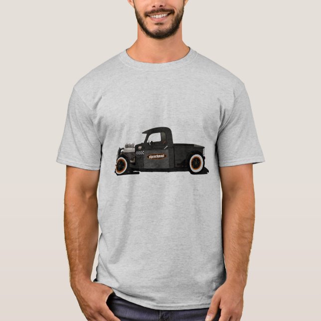 T-shirt camion pick-up (Devant)
