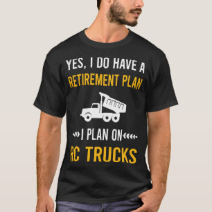 T-shirt Camion RC de retraite Camions