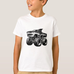 T-shirt Camion Shark Monster