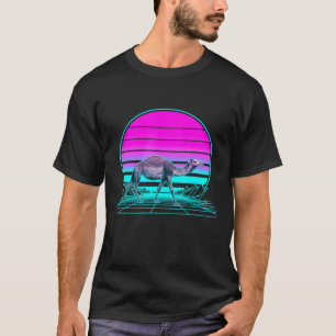 T-shirt Camion Sunset Rétro
