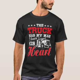 T-shirt Camionnette Femme Conducteur de camion Amusante Pe