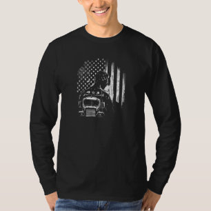 T-shirt camionneur américain Big Rigs Diesel Truck Driver
