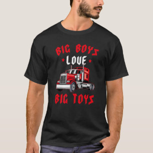 T-shirt Camionneur de camion 3