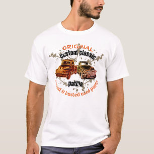 T-shirt Camions classiques faits sur commande originaux de