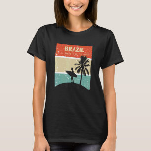 T-shirt Camisa Brasil Surf Surf Rio de Janeiro Brésil B