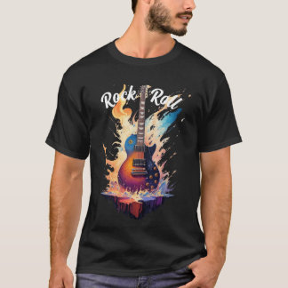 T-shirt Camisa Rock Roll