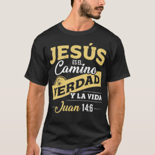 T-shirt Camisas Cristianas delarga sobre Jesus