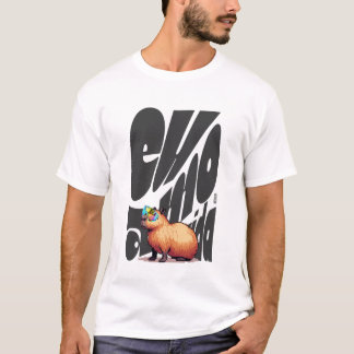 T-shirt Camiseta Básica Capybara