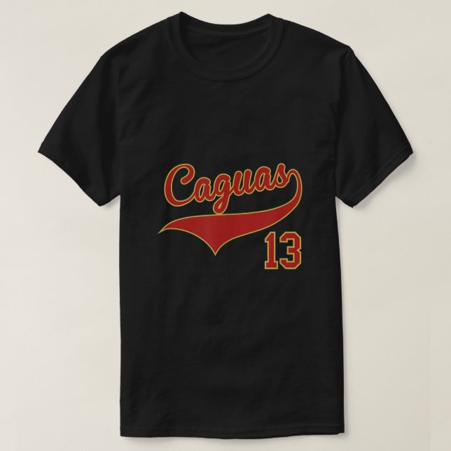 T-shirt Camiseta Beisbol Porto Rico (Design devant)