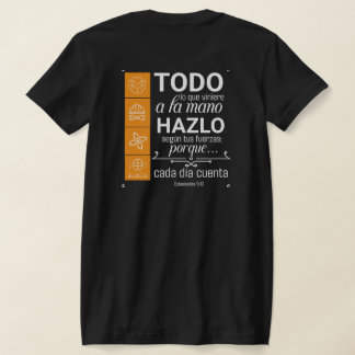 T-shirt Camiseta bienaventurados, comoda de manga corta