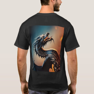 T-shirt Camiseta Black Dragon