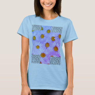 T-shirt Camiseta blanca floral mujer