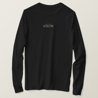T-shirt Camiseta Bonjour