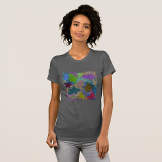 T-shirt Camiseta con diseño abstracto 1