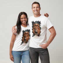 Camiseta con Diseño de León