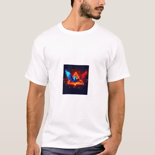 T-shirt Camiseta de águia  (Devant)