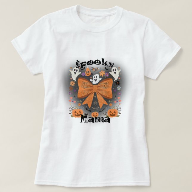 T-shirt Camiseta de Halloween Adorable (Design devant)