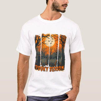 T-shirt Camiseta de Halloween Spooky Season Cementerio