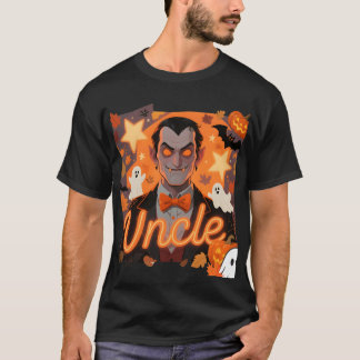 T-shirt Camiseta de Tío Vampiro Espeluznante y de Moda