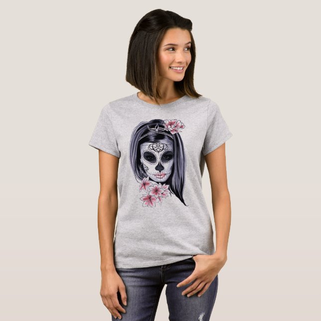 T-shirt Camiseta DIA dos mortos (Devant entier)