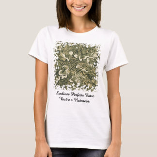 T-shirt Camiseta Feminina Básica Camuflagem Orgânica-1
