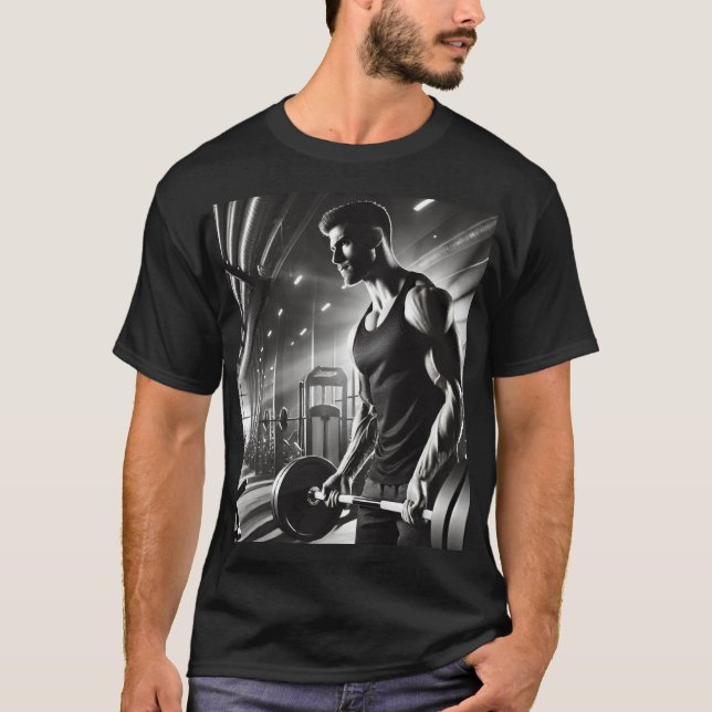 T-shirt Camiseta Fitness Boy (Devant)